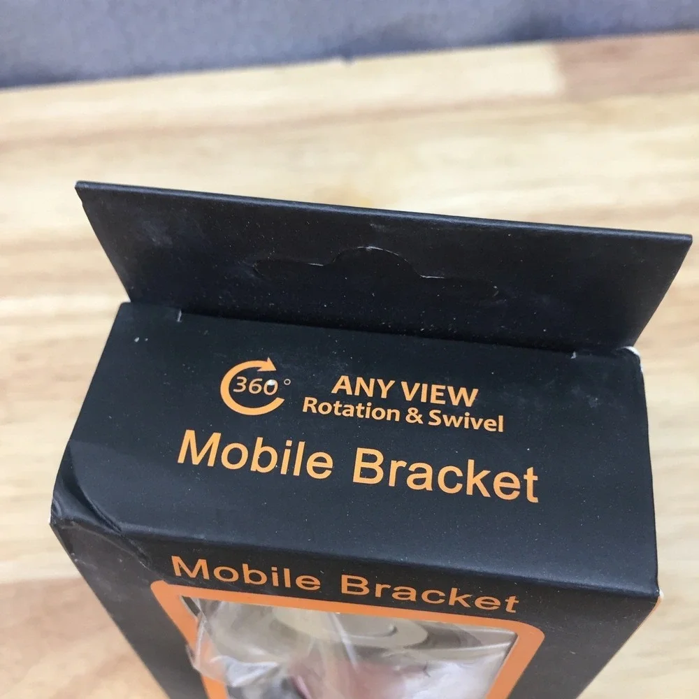 Universal Magnetic Mobile Bracket 360 Rotation Car Dash Mount Phone Holder Black